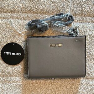 Steve Madden Silver Crossbody Bag